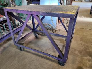 Heavy Duty Mobile Table Trolley
