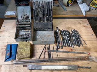 Assorted Jobber Drill Bits & More
