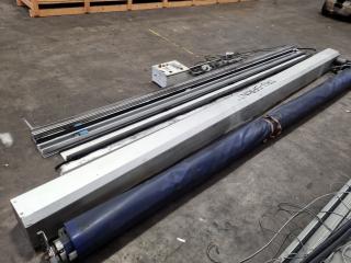 4700mm Industrial Electric Roller Door Assembly