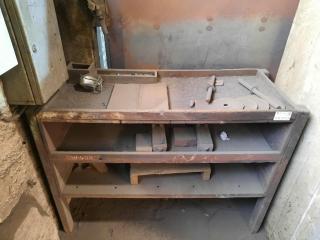 Wood Workshop Shelving Unit