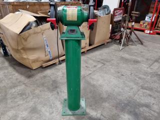 JBS 200mm Industrial Bench Grinder w/ Column Stand