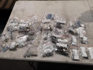 Assorted Stainless Steel Bolts, Nuts, Washers, Screws