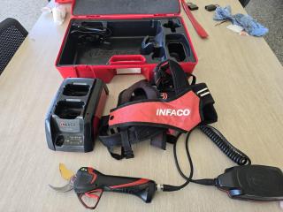 Infaco F3015 Cordless Electric Pruning Shears with Accessories