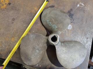 Vintage Brass Propeller