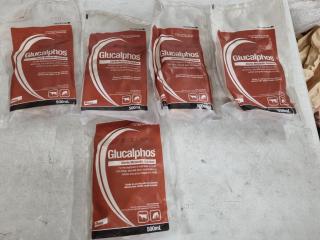 Elanco Glucalphos Sterile Metabolic Solution, 5x 500mL Pouches