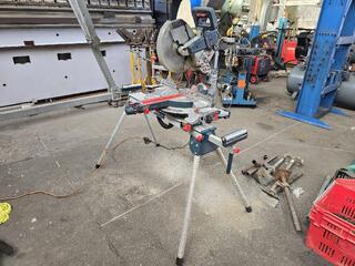 Bosch Miter Saw on Stand