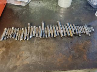 Large Lot of Milling Machine Endmills 