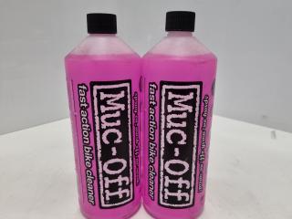 2x Bottle of Muc-off Fast Action Bike Cleaner
