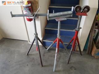 3 x Metal Work Stands