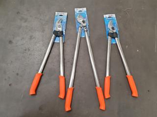 3x Lowe Gardenpro Professional Loppers