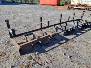 Heavy Steel Wall Mounted Workshop Storage Rack