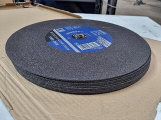 11x PFERD 350mm Steelox Cut-off Disks