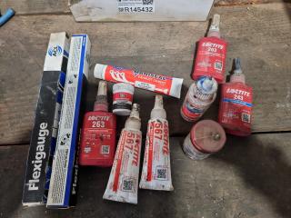 Locktite, Exhaust Cement etc