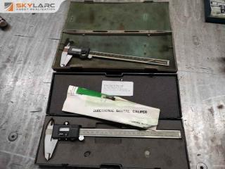 2x Assorted Digital Micrometers