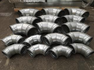 17x Assorted 90 Degree Ventilation Ducting Elbows
