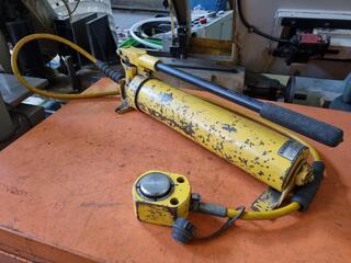 Enerpac Hydraulic Pump P80 w/ Jack Attachment