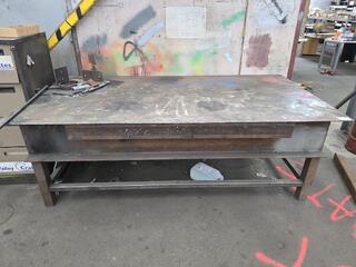 Heavy Plate Steel Workbench 