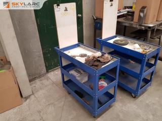 3 Tier Steel Workshop Trolley