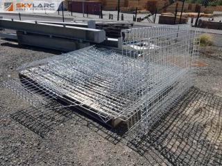Pallet of Steel Fencing