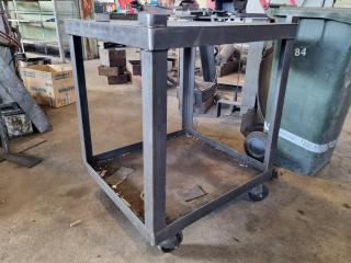 Steel Workshop Table Trolley