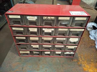 Workshop Cabinet and Contents