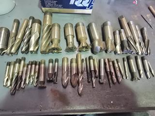 Large Lot of End Mills 