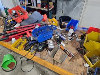 Assorted Workshop Handtools & Accessories
