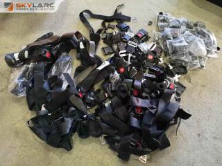 Assorted Lot of Mobility Aid Seat Belt Components & Parts