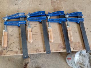 4x Piher 25cm F-Clamps