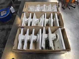 3 Boxes PDL Single Threaded Sockets White 10A 230-240V