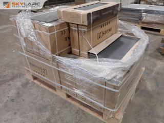 216x 600x300mm Stylish Porcelain Tiles by eStone Marco Polo, 38.88m2