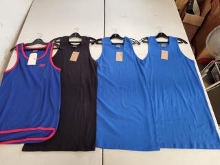 4x Men's Singlets by Natural Authentic, Size XL