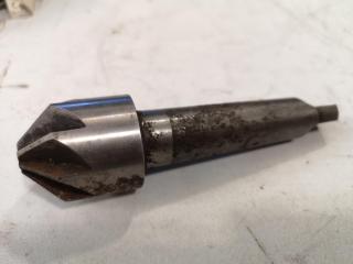 38mm Mill Bevel Cutter w/Morse Tapper Mount