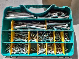 Assorted Bolts in Case