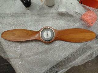 Wooden Propeller Barometer