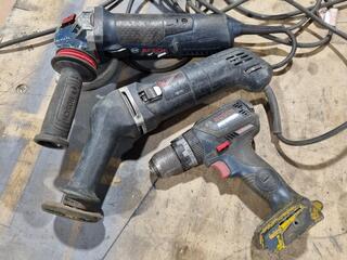 3x Bosch Power Tools