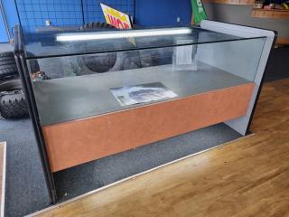 Lighted Glass Display Cabinet