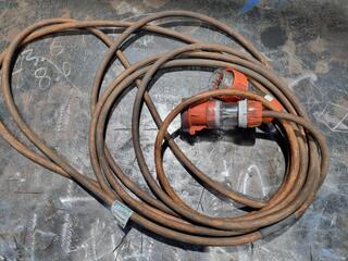 3-Phase 32A Power Extension Lead Cable