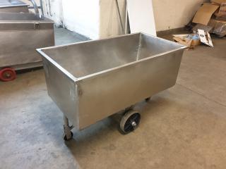 Stainless Steel Bin Trolley
