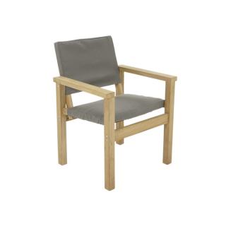 4 Seasons Teak Verano Sling Dining Chair - Fossil