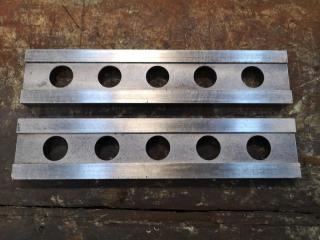 Pair of 235mm Hardened Steel Mill Parallels