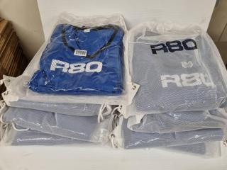 80x R80 Blue Mesh Training Bibs, Size XXL