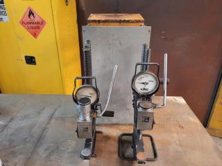 Steel Bin on Trolley