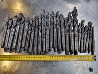 25x Morse Taper No.2 & No.1 Shank Drills