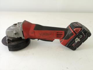 Milwaukee 18V 125mm Cordless Angle Grinder w/ Battery