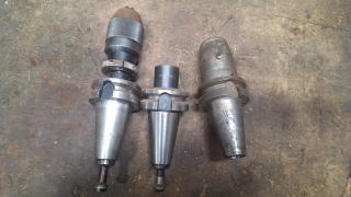 3 x BT40 Tool Holders