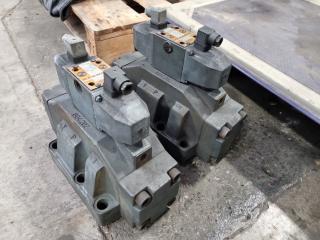 Pair of Hydraulic Valve Blocks