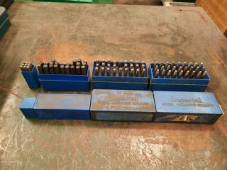 4 Sets of Imperial Steel Marking Sets