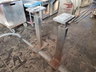 Custom Built Material Stands