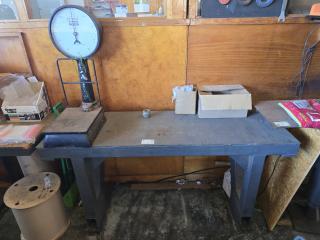 Steel Workbench with Scales 